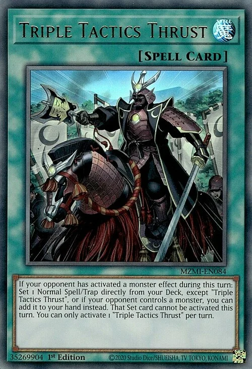 Triple Tactics Thrust