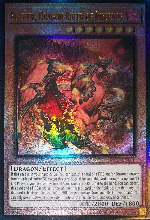 Blaster, Dragon Ruler of Infernos