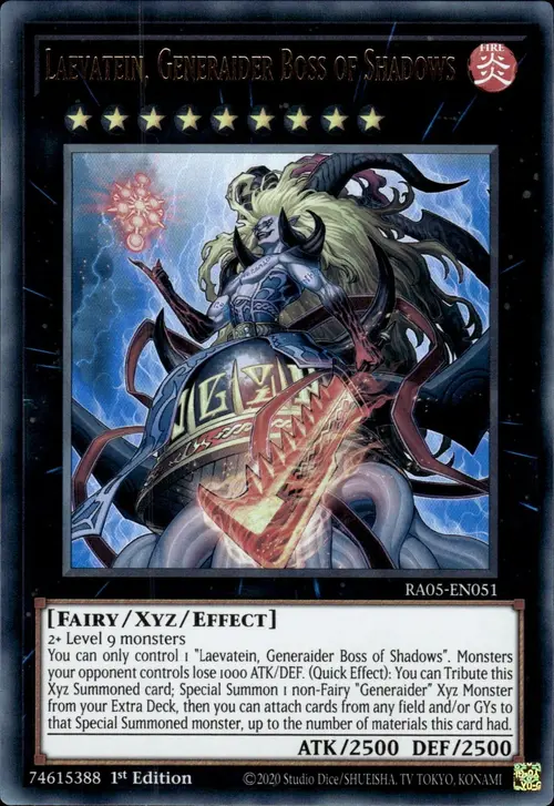 Laevatein, Generaider Boss of Shadows