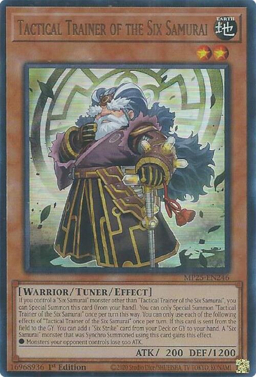 Tactical Trainer of the Six Samurai