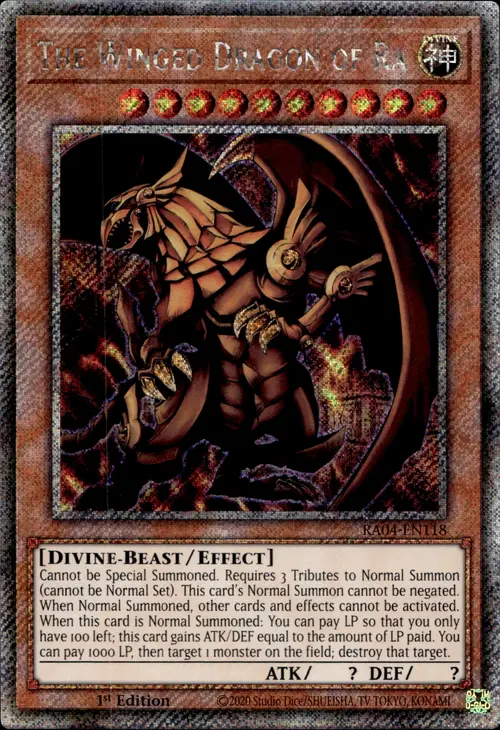 The Winged Dragon of Ra