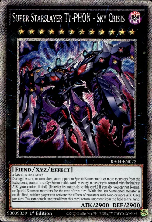 Super Starslayer TY-PHON - Sky Crisis