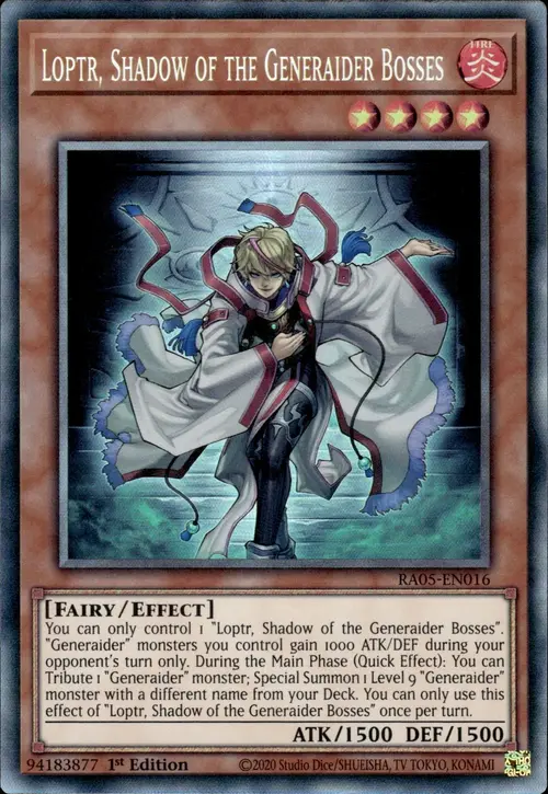 Loptr, Shadow of the Generaider Bosses