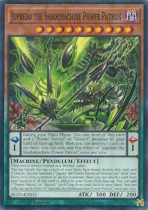 Jupredo the Shademachine Power Patron