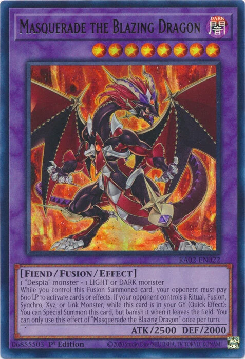Masquerade the Blazing Dragon