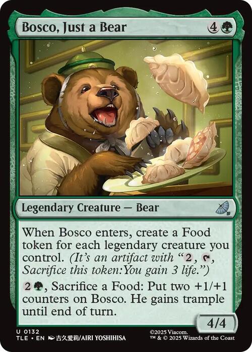 Bosco, Just a Bear