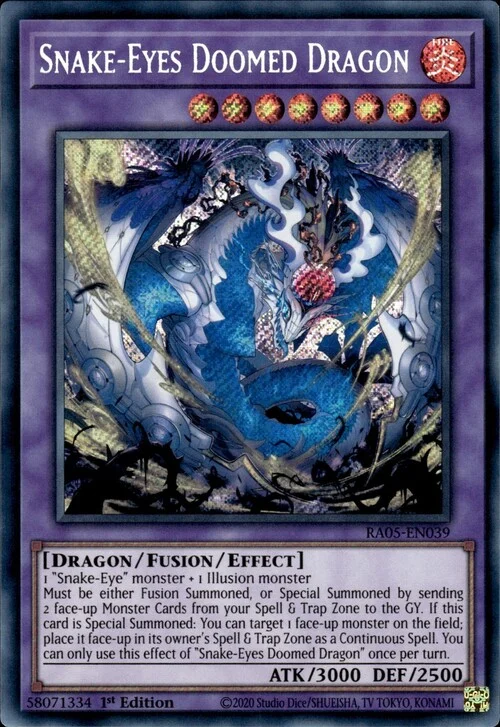 Snake-Eyes Doomed Dragon