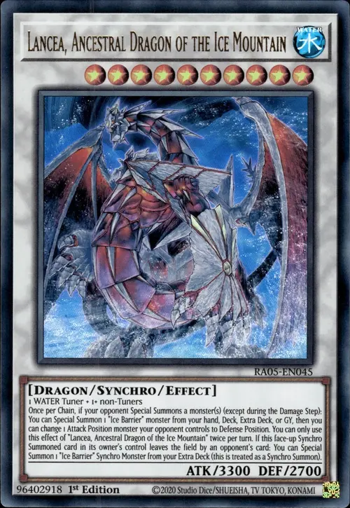 Lancea, Ancestral Dragon of the Ice Mountain