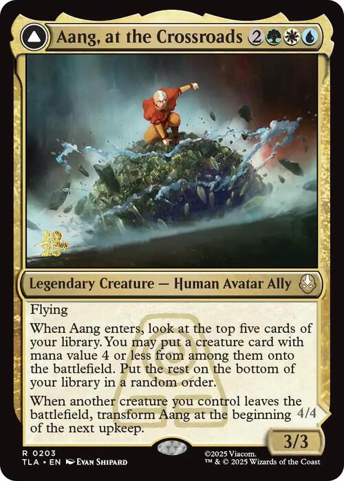 Aang, at the Crossroads // Aang, Destined Savior