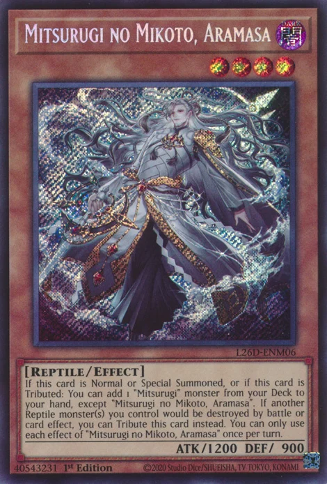 Mitsurugi no Mikoto, Aramasa