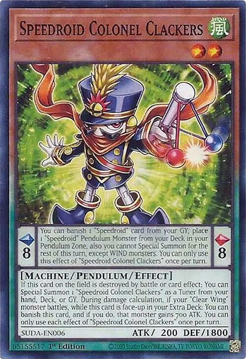 Speedroid Colonel Clackers