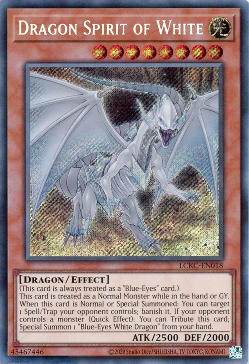 Dragon Spirit of White