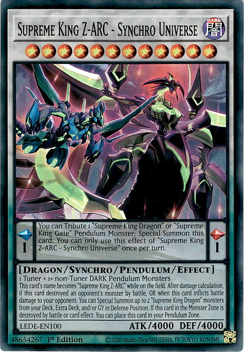 Supreme King Z-ARC - Synchro Universe