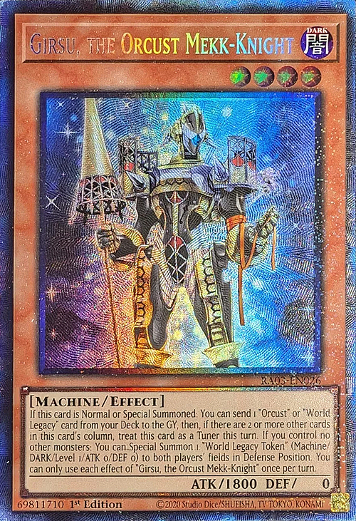 Girsu, the Orcust Mekk-Knight