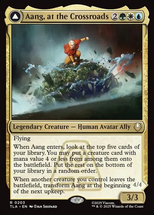 Aang, at the Crossroads // Aang, Destined Savior