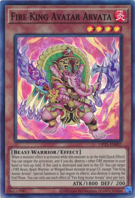 Fire King Avatar Arvata