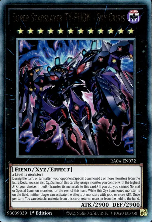 Super Starslayer TY-PHON - Sky Crisis