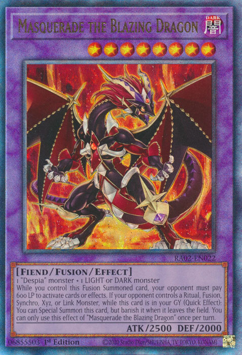 Masquerade the Blazing Dragon
