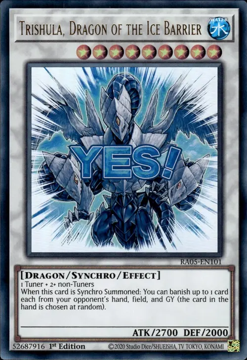 Trishula, Dragon of the Ice Barrier