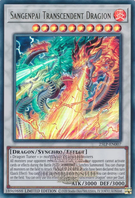 Sangenpai Transcendent Dragion
