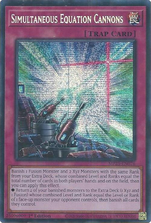 Simultaneous Equation Cannons