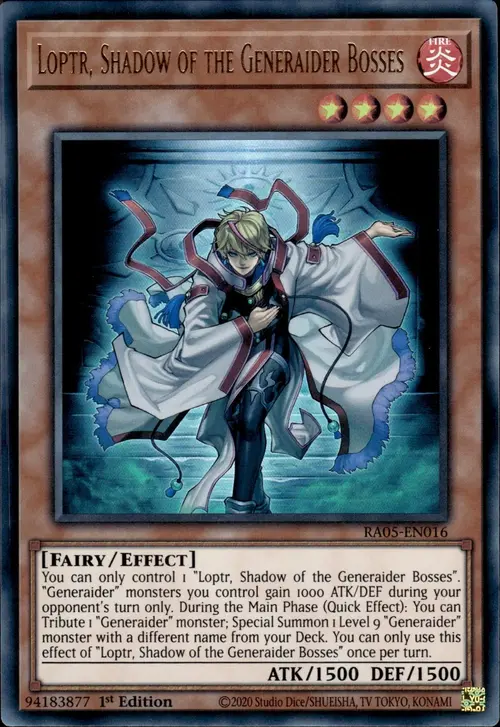Loptr, Shadow of the Generaider Bosses