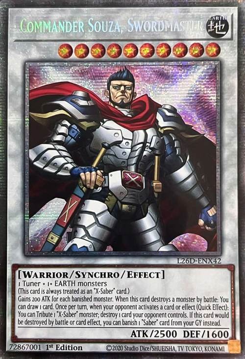 Commander Souza, Swordmaster