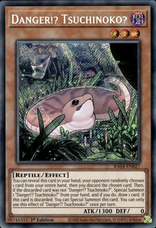 Danger!? Tsuchinoko?