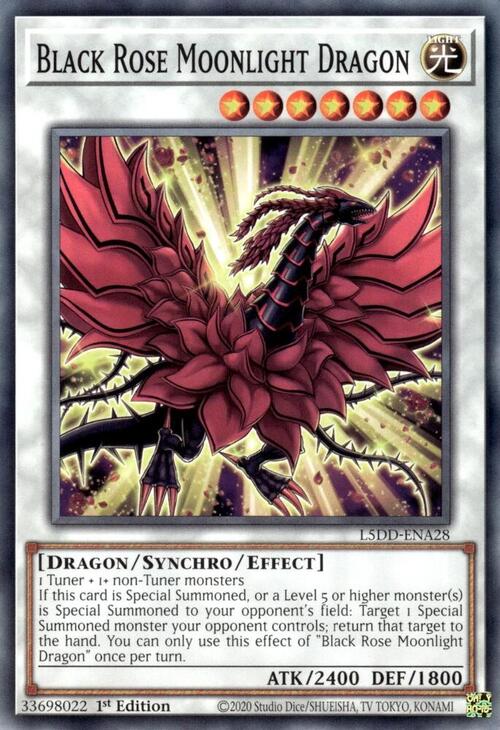 Black Rose Moonlight Dragon
