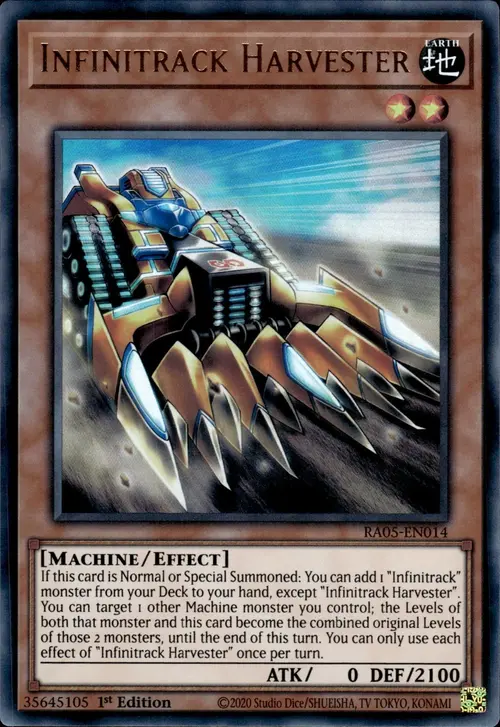 Infinitrack Harvester