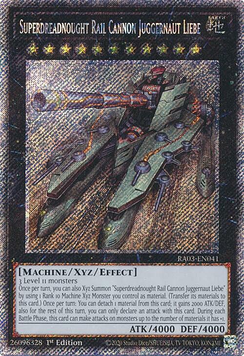 Superdreadnought Rail Cannon Juggernaut Liebe
