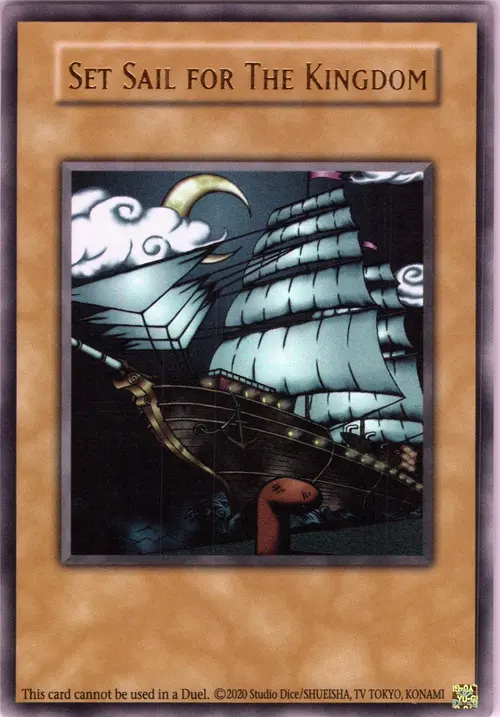 Set Sail for The Kingdom