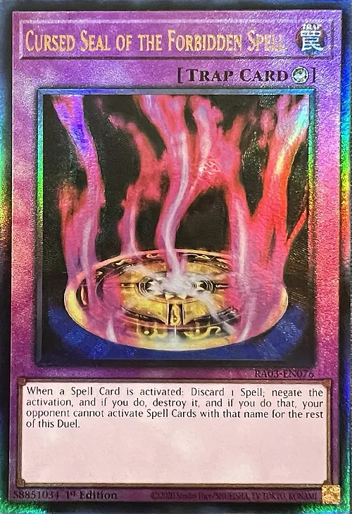Cursed Seal of the Forbidden Spell
