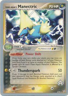 Team Aqua's Manectric