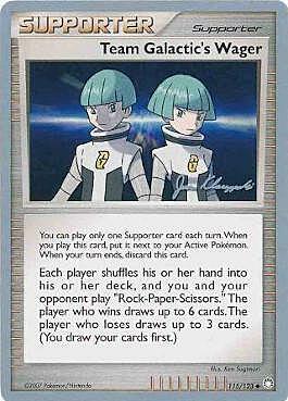 Team Galactic's Wager