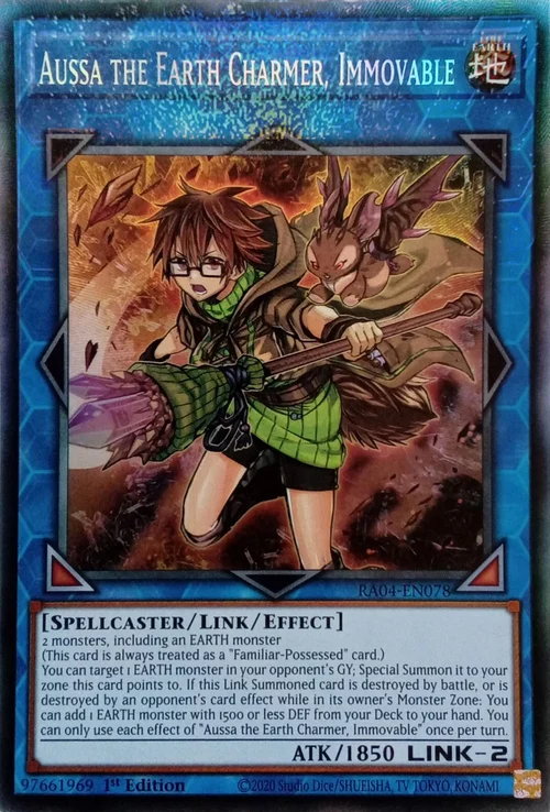 Aussa the Earth Charmer, Immovable