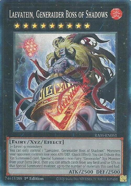 Laevatein, Generaider Boss of Shadows