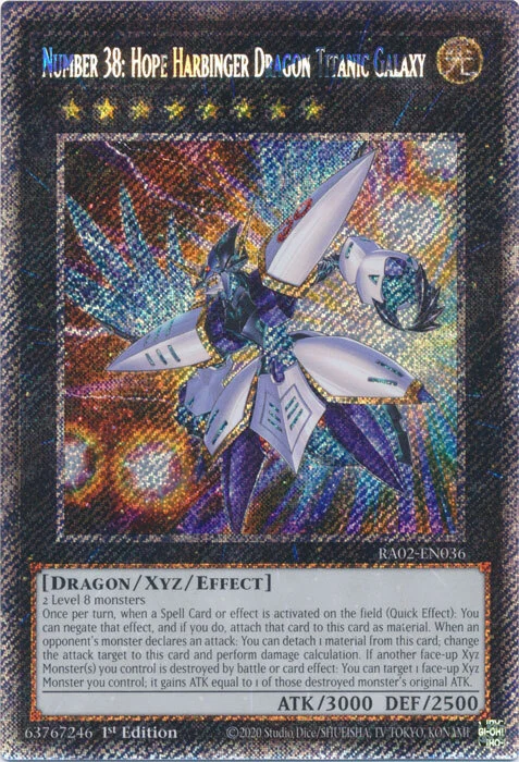 Number 38: Hope Harbinger Dragon Titanic Galaxy