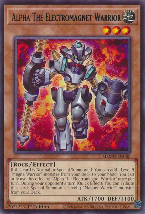 Alpha The Electromagnet Warrior