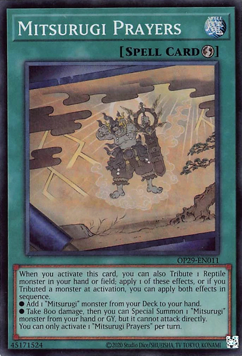 Mitsurugi Prayers