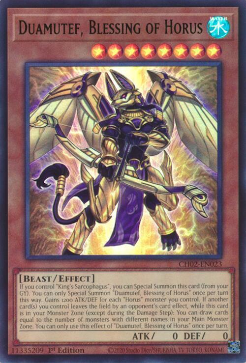 Duamutef, Blessing of Horus