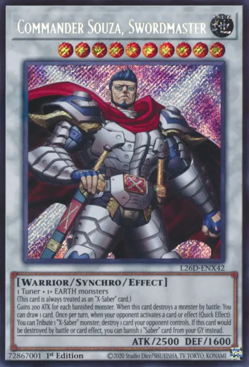 Commander Souza, Swordmaster