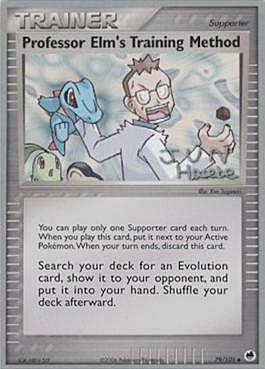 Professor Elm's Training Method