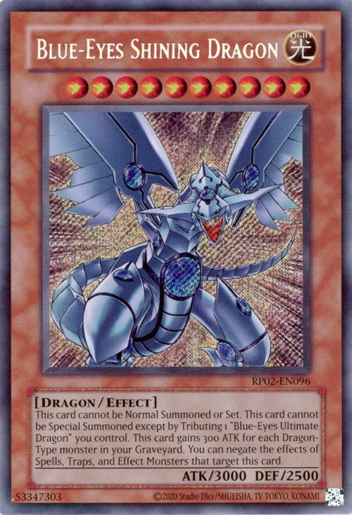 Blue-Eyes Shining Dragon