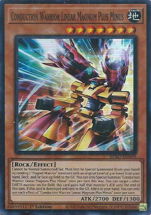 Conduction Warrior Linear Magnum Plus Minus