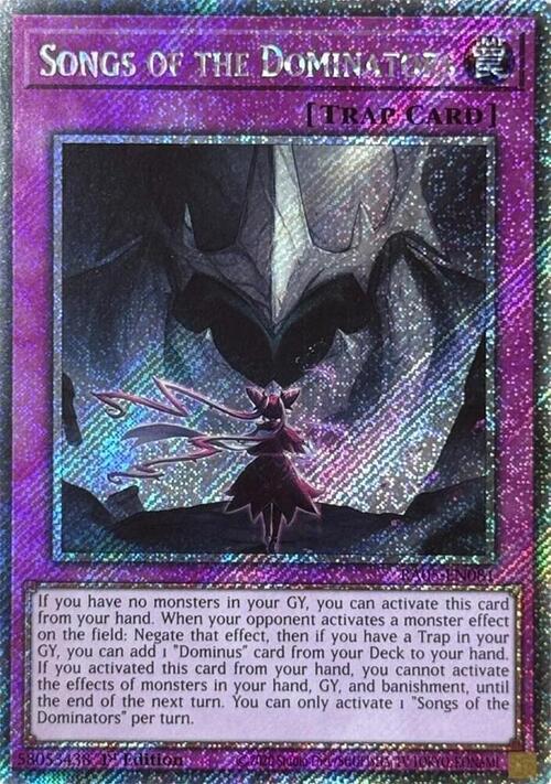 Songs of the Dominators