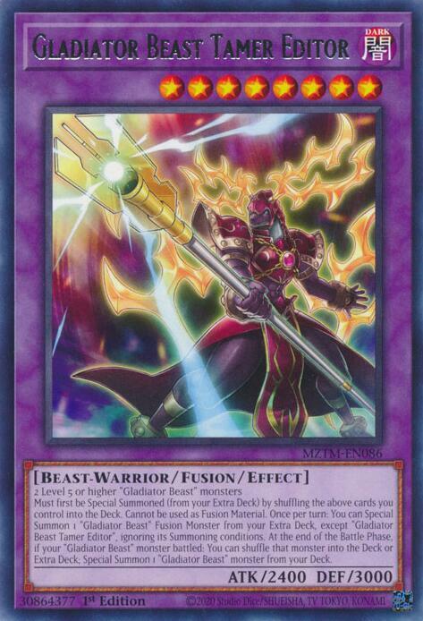 Gladiator Beast Tamer Editor