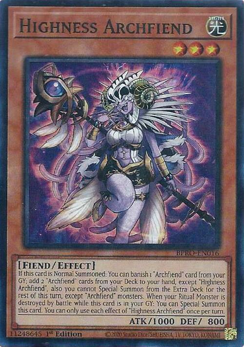Highness Archfiend