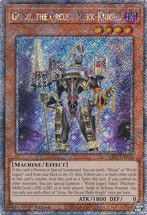 Girsu, the Orcust Mekk-Knight
