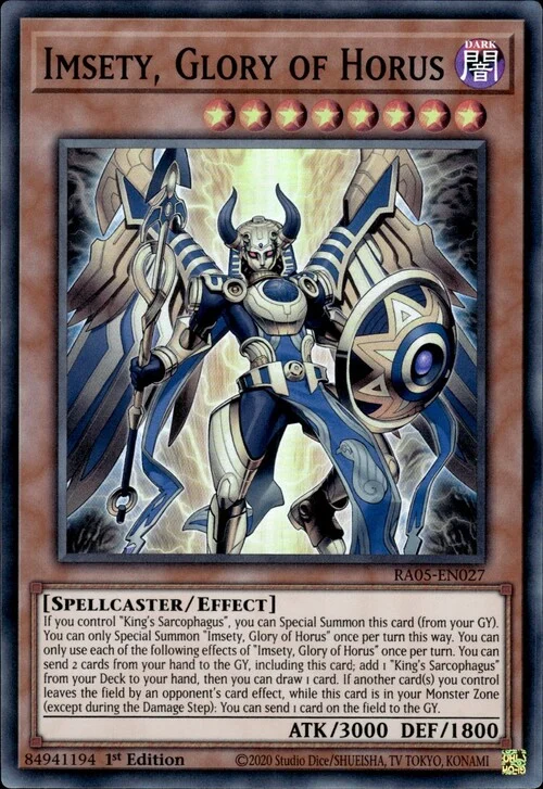 Imsety, Glory of Horus